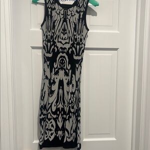 Black paisley Shoshana Dress